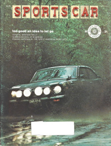 SPORTS CAR 1973 NOV - COASTAL MASTERS RALLY, POCONO NATIONALS*